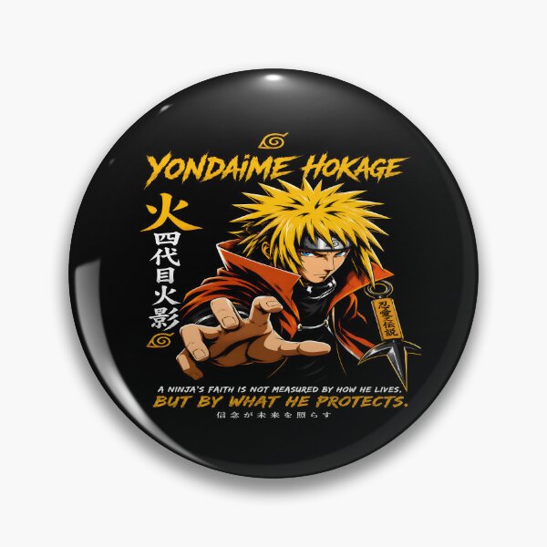 Item preview, Yondaime Hokage- Minato Namikaze- Naruto - Fourth Hokage Kunai Quote - Aesthetic Design designed and sold by Trinidesigns123.