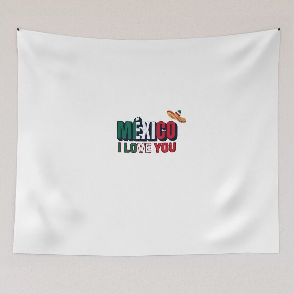 Item preview, Mexico ILove You Typogray Desing designed and sold by KAWAII STUDIO NB.