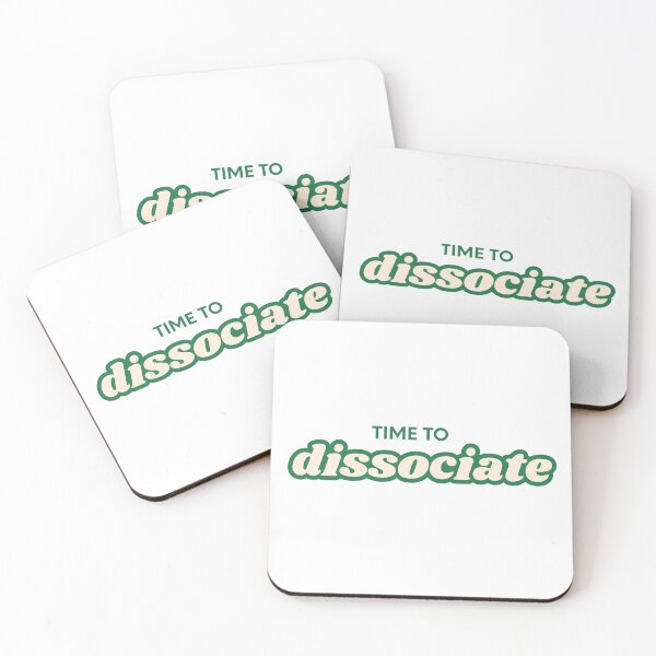 Item preview, time to dissociate designed and sold by  StudioAlunsina.