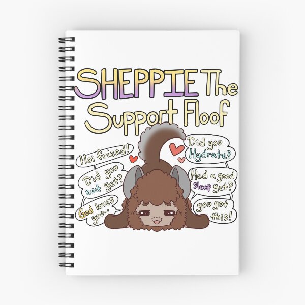 Item preview, Sheppie the Support Floof designed and sold by SeebeeNanigans.