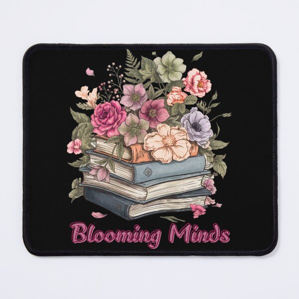 Item preview, Books and Flowers - Blooming Minds designed and sold by UUniqueIImprint.