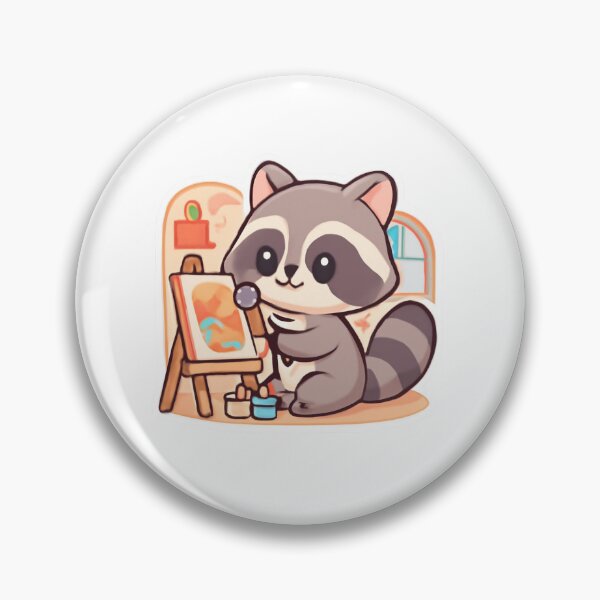Item preview, Raccoon Art Studio designed and sold by foryouandyours.