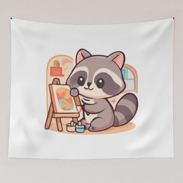 Item preview, Raccoon Art Studio designed and sold by foryouandyours.