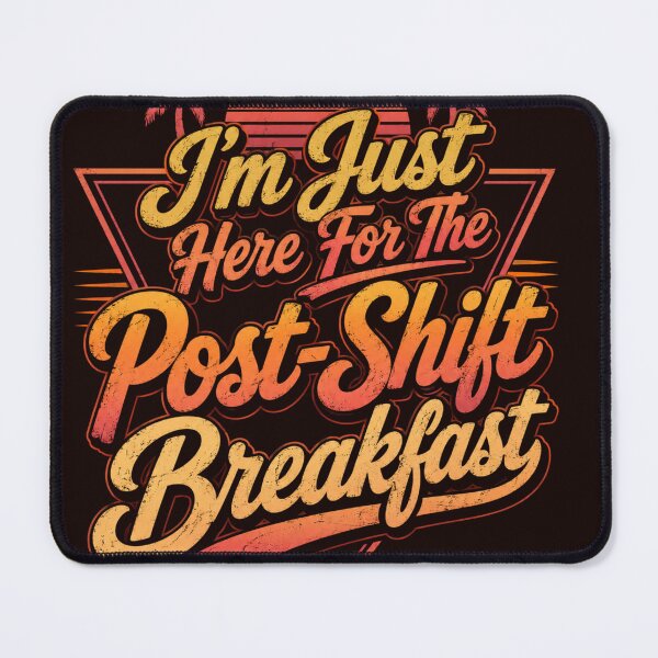 Item preview, post shift breakfast designed and sold by Quirky Gaps.