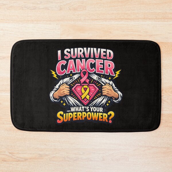 Item preview, I Survived Cancer What's Your Superpower - Cancer Survivor Awareness designed and sold by SidTastic .