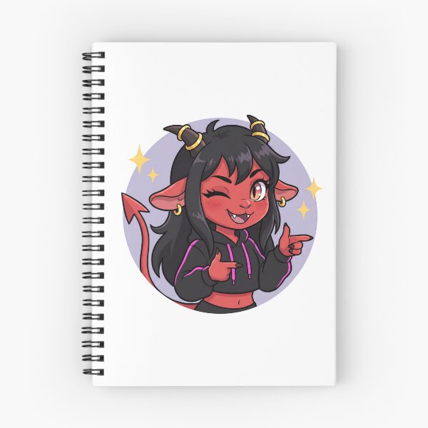 Item preview, Cute Devil Goat Girl - Kawaii Demon Pastel Goth Chibi designed and sold by CaliLuminos.