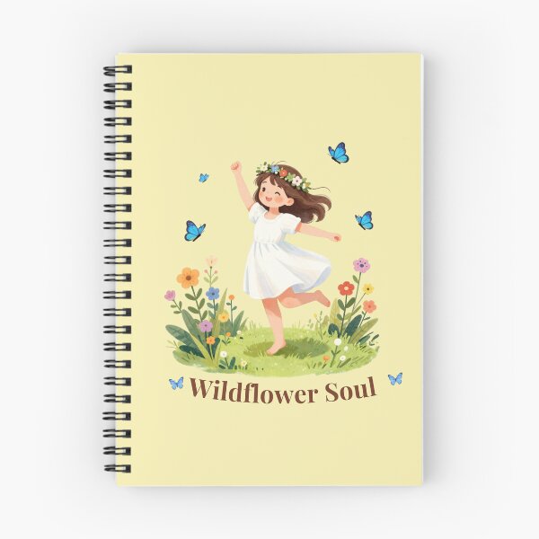 Item preview, Wildflower Soul – Dancing Through the Wildflowers designed and sold by BCapybara.