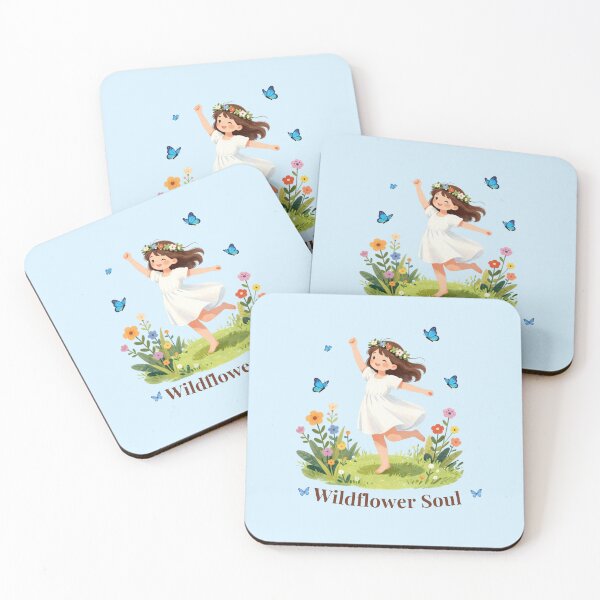 Item preview, Wildflower Soul – Dancing Through the Wildflowers designed and sold by BCapybara.