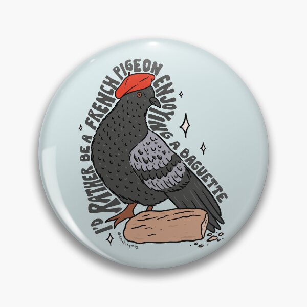 Item preview, French Pigeon designed and sold by doodlebymeg.