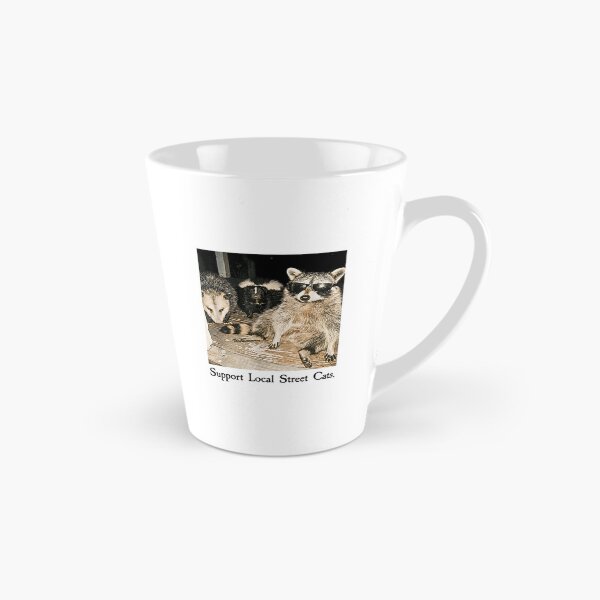 Item preview, Funny Street Cat Vintage Support Local Street Cats Raccoon  designed and sold by Rahamkshop.