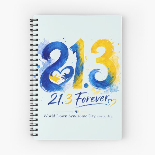 Item preview, 21.3 Forever – World Down Syndrome Day Every Day | Watercolor Down Syndrome Awareness Design designed and sold by Cartoon art with a purpose ❤️ Supporting Althea’s friends .