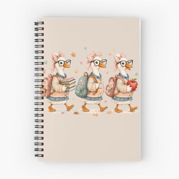 Item preview, Cottagecore Teacher Geese Back To School Cute Goose designed and sold by tamdevo1.