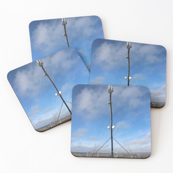 Item preview, Communications Mast on The Trundle Hilltop in West Sussex designed and sold by pinkal.