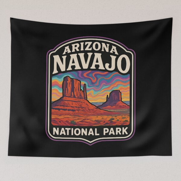 Item preview, Navajo Arizona National Park Trippy Travel designed and sold by TomFrontierArt.