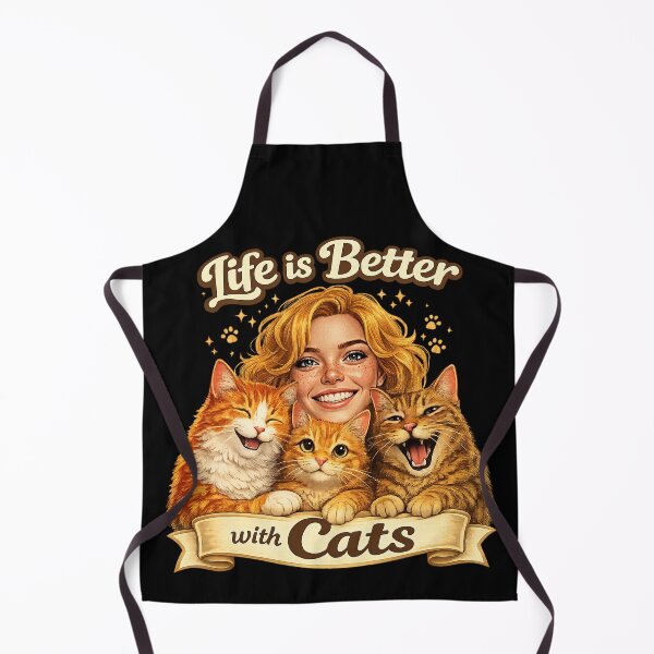 Item preview, Life is Better with Cats – Happy Cat Lover designed and sold by thirtyonestars.