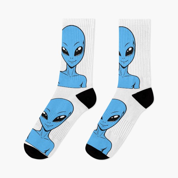 Aperçu de l'œuvre ZORGO Alien Doigt d'honneur – Autocollant humoristique sur l'attitude d'un extraterrestre de l'espace créée et vendue par The-Visitors.