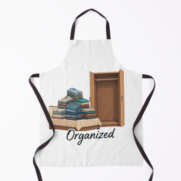 Item preview, Funny Organized Clothes Meme Neat Bed Empty Wardrobe designed and sold by Northern Glow Art.