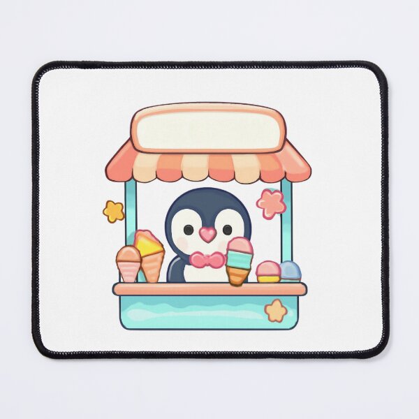 Item preview, Penguin Ice Cream Shop designed and sold by foryouandyours.