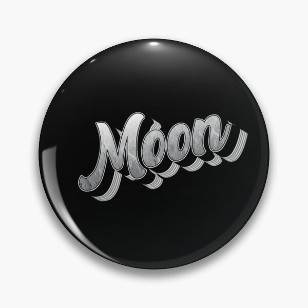 Item preview, Retro Moon Typography designed and sold by Khadigadesings.