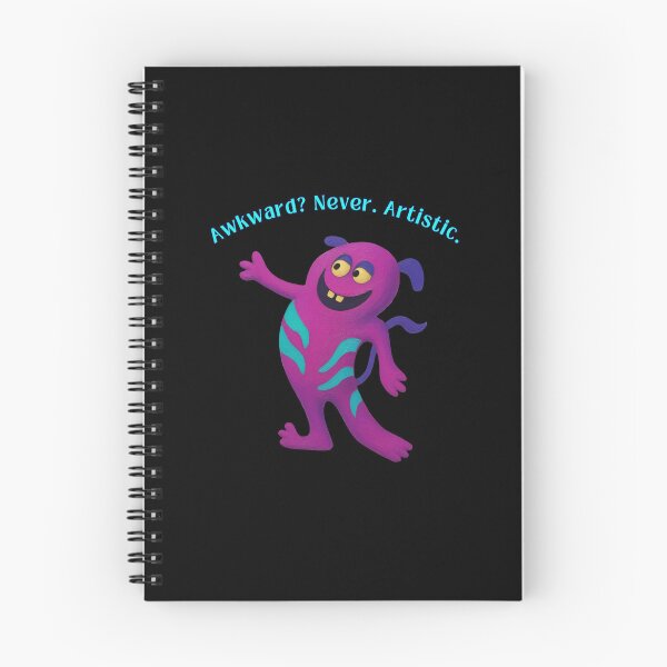 Item preview, Awkward? Never. Artistic. - Funny Weird Character Illustration designed and sold by PatykArt.
