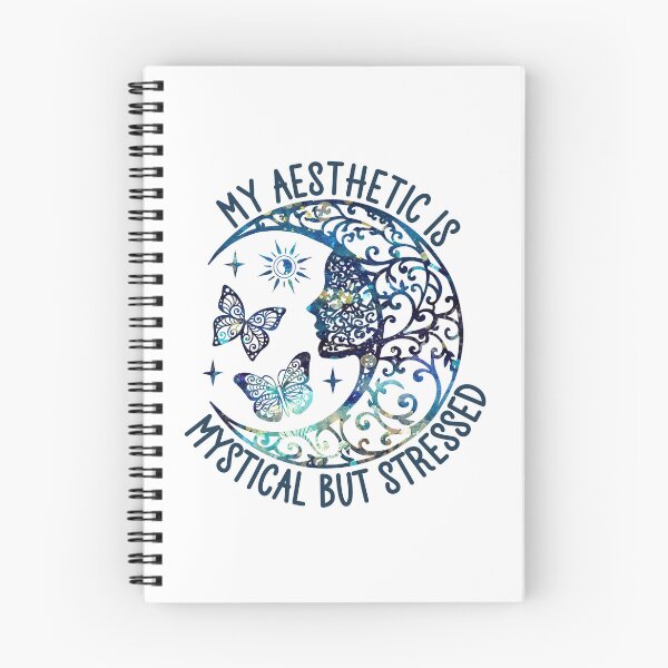 Item preview, My Aesthetic Is Mystical But Stressed - Funny Celestial Moon designed and sold by the-Z3nith.