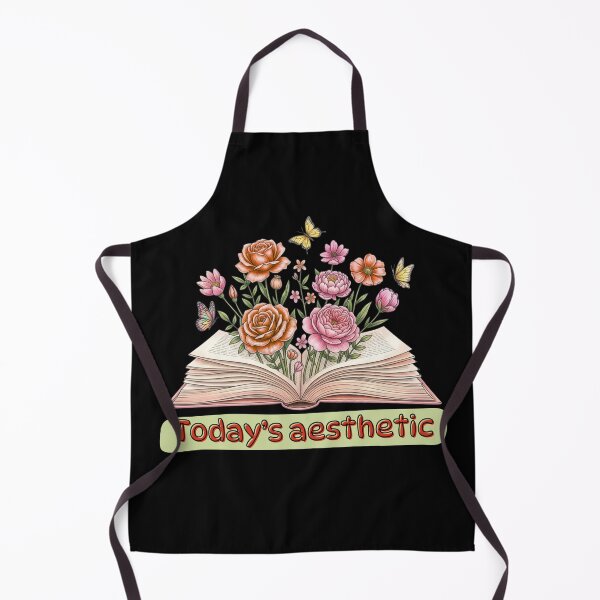 Item preview, Today's Aesthetic – Open Book with Blooming Flowers Illustration designed and sold by UUniqueIImprint.