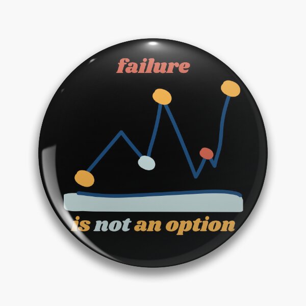 Item preview, Failure is not an option motivational graphic tee designed and sold by ByDanielDesigns.