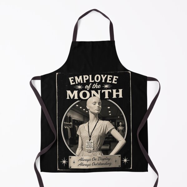 Item preview, ⭐ COSMIC CORPORATE: Mid-Century Sci-Fi Workplace & Hospitality Collection ⭐ - Employee of the Month designed and sold by WheelieGdArt.
