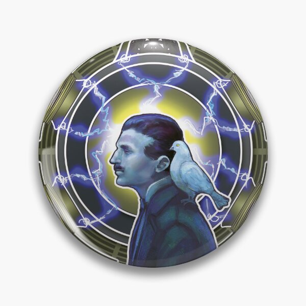 Item preview, Nikola Tesla designed and sold by artofkaa.