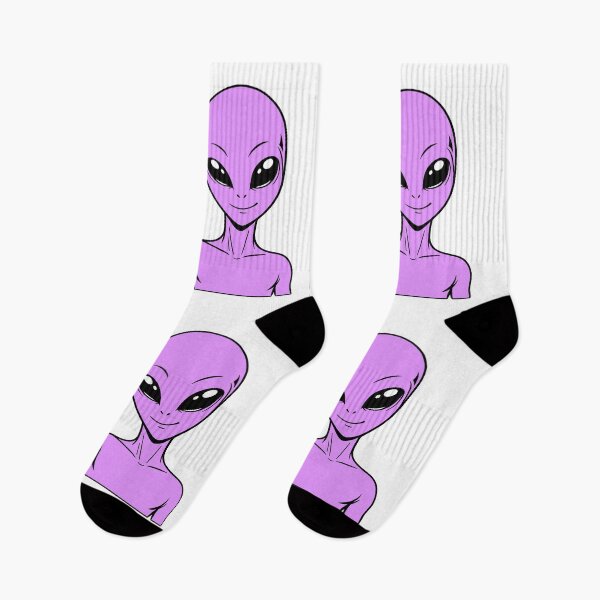 Aperçu de l'œuvre ZORGO Alien Doigt d'honneur – Autocollant humoristique sur l'attitude d'un extraterrestre de l'espace créée et vendue par The-Visitors.