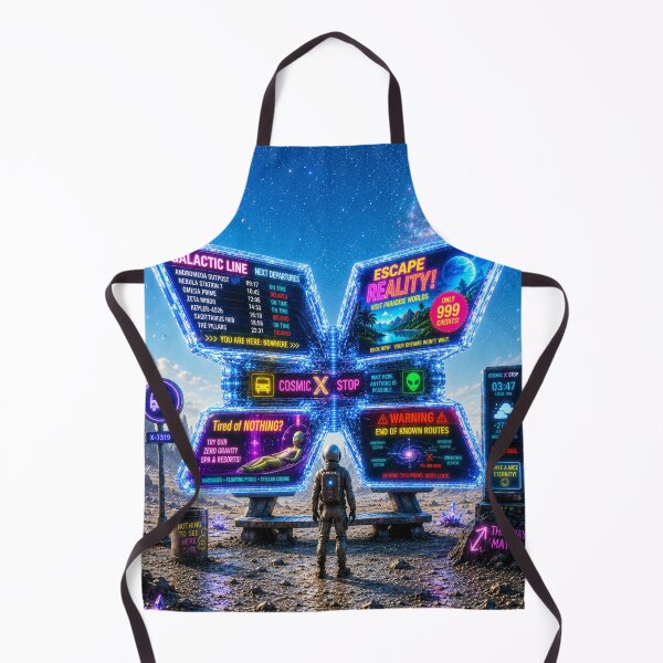Item preview, The Last Cosmic Bus Stop designed and sold by LAPUTIK.