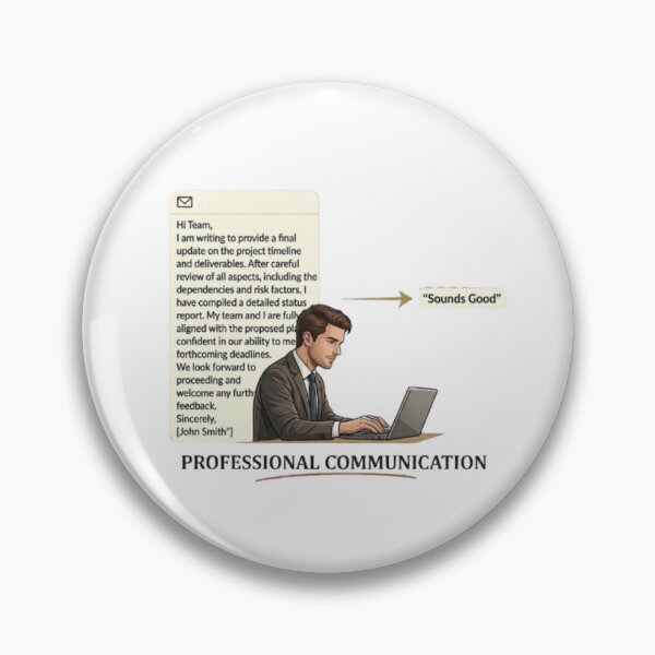 Item preview, Sounds Good Corporate Email Meme Funny Office Humor designed and sold by Northern Glow Art.