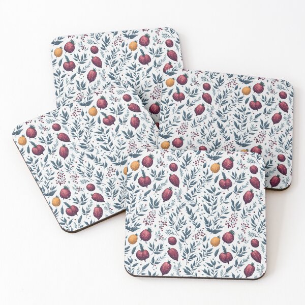 Item preview, Cute Vintage Red And Green Retro Exotique Fruits Garden Greenery  designed and sold by Zazizu.
