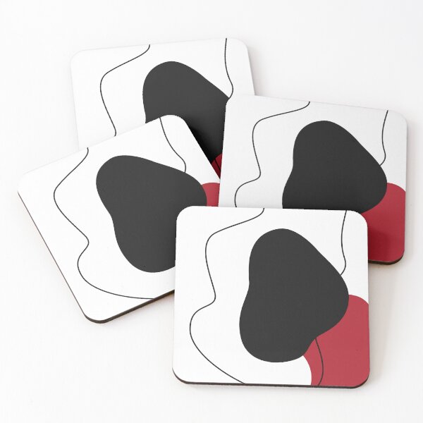 Item preview, Abstract minimalist poster templates with organic shapes. designed and sold by TatinkaArtskill.