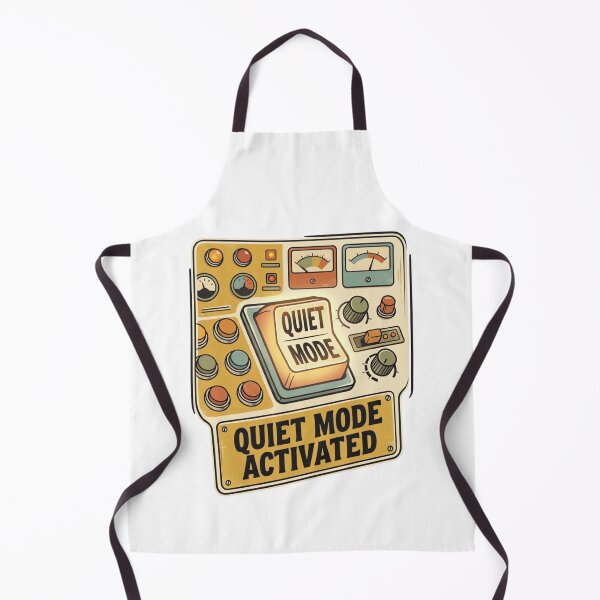 Item preview, Quiet Mode Activated Funny Vintage Introvert Control Panel designed and sold by urbinet.