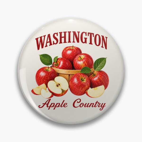 Item preview, Washington Apple Country Harvest Basket designed and sold by The-Drip-Studio.