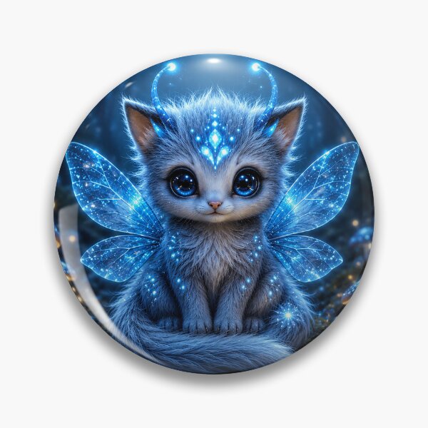 Item preview, Moonlight Fairy Kitten designed and sold by nikkolaus.