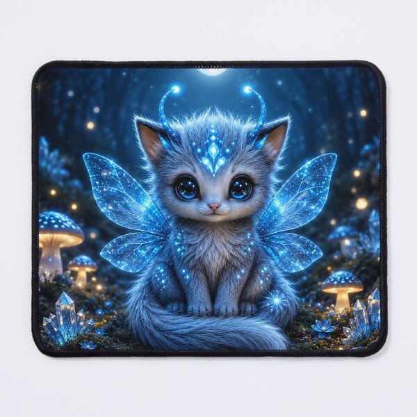 Item preview, Moonlight Fairy Kitten designed and sold by nikkolaus.