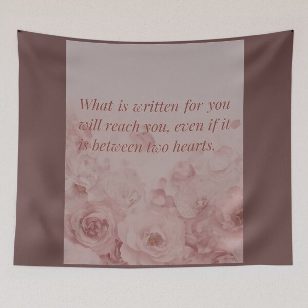 Item preview, Destined Hearts – Islamic Quote designed and sold by SakinahArt.