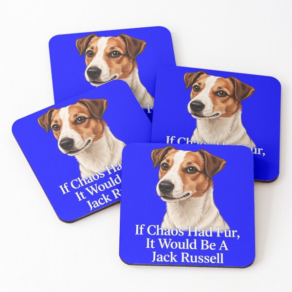 Aperçu de l'œuvre Propriétaire d'un Jack Russell Si le chaos avait des poils, ce serait un Jack Russell Propriétaire d'un Design créée et vendue par fantasticdesign.