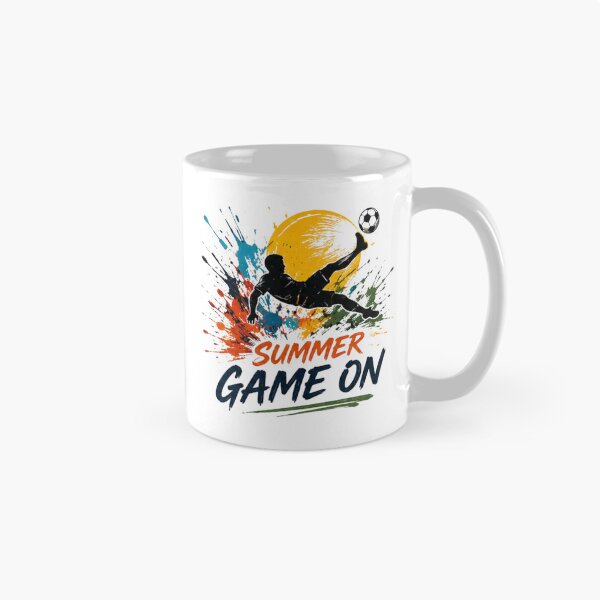Item preview, Summer Game On Soccer Player Retro Football Sunset Sports T-Shirt designed and sold by novaduman.
