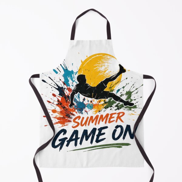Item preview, Summer Game On Soccer Player Retro Football Sunset Sports T-Shirt designed and sold by novaduman.