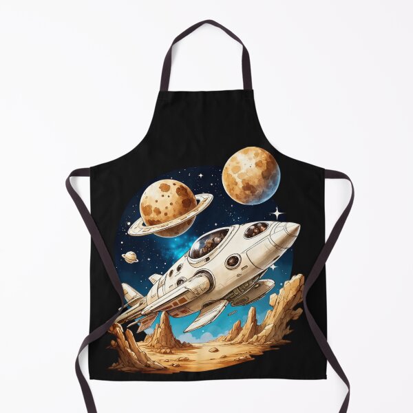 Item preview, Retro Space Rocket – Vintage Sci-Fi Planet Explorer. designed and sold by NewtBoo.