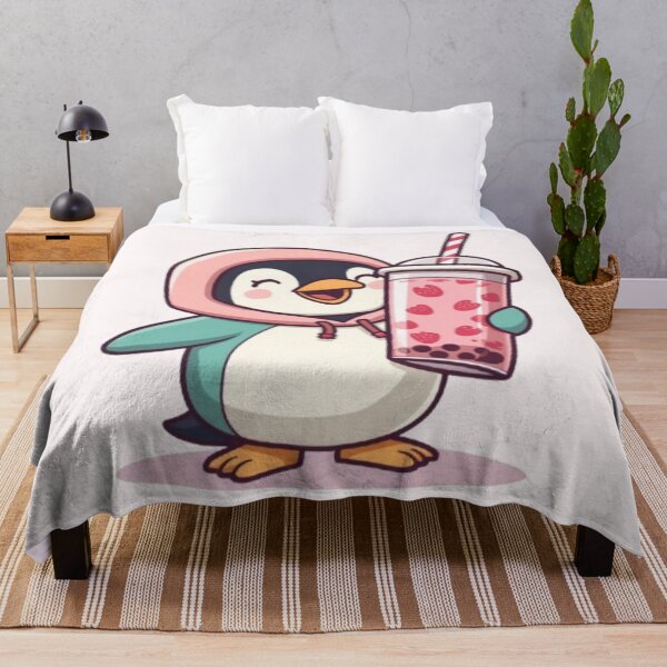 Item preview, Cute Bubble Tea Penguin Kawaii Sticker | Adorable Boba Penguin Gift designed and sold by Stylestickers55.