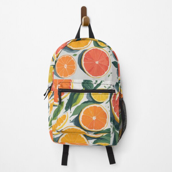 Item preview, Cool Colorful Citrus Grapefruits And Oranges And Green Leaves Pattern designed and sold by Zazizu.