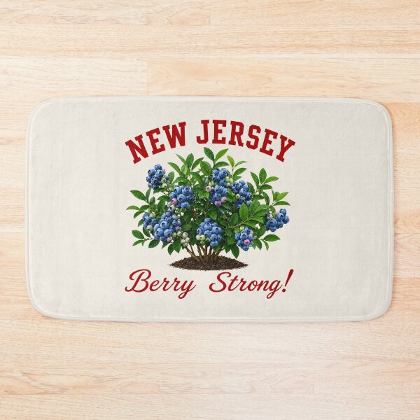 Item preview, New Jersey Blueberry Berry Strong Design designed and sold by The-Drip-Studio.