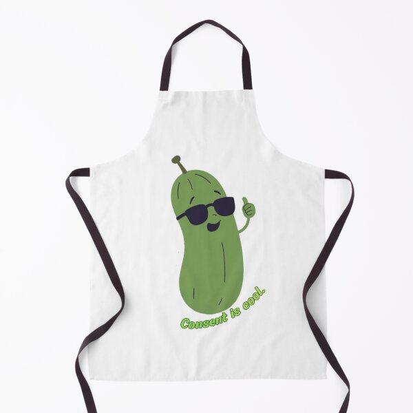 Item preview, Consent is Cool - Cool Cucumber designed and sold by Alt-Art-Digital.