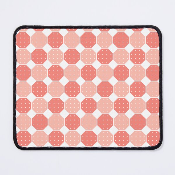 Item preview, Melon & coral pink geometric seamless pattern designed and sold by Mint + Midnight.