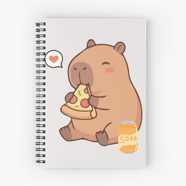 Item preview, Capybara's Slice of Happiness designed and sold by AppealingVibes.