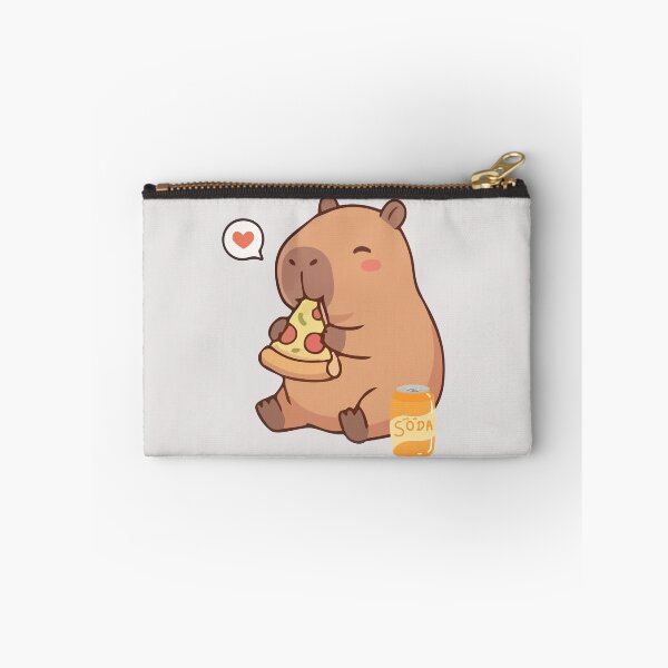 Item preview, Capybara's Slice of Happiness designed and sold by AppealingVibes.
